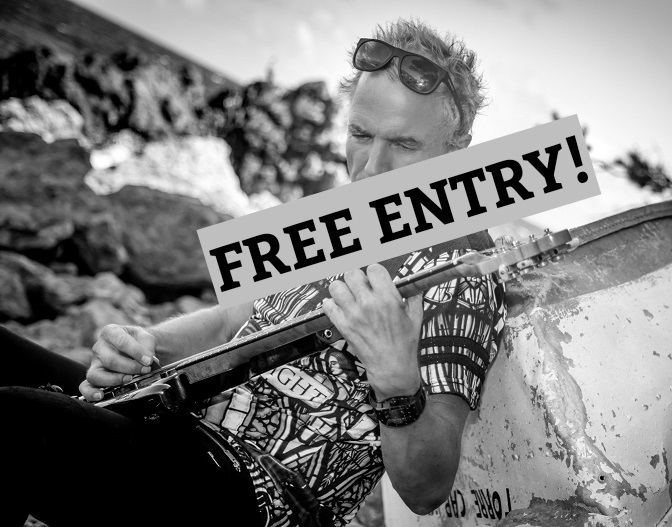Free entry! John the King of rock!